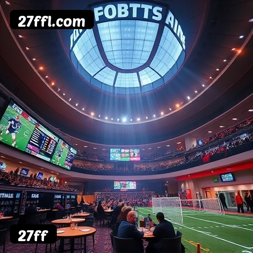 Loterias no lobby — imagem de referência